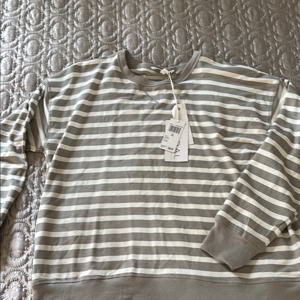 Workshop Striped Sweatshirt
